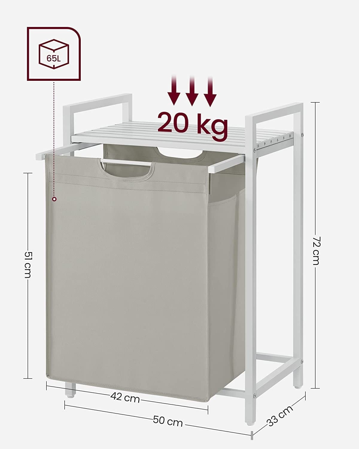 Kúpeľňová skrinka - BLH101W01