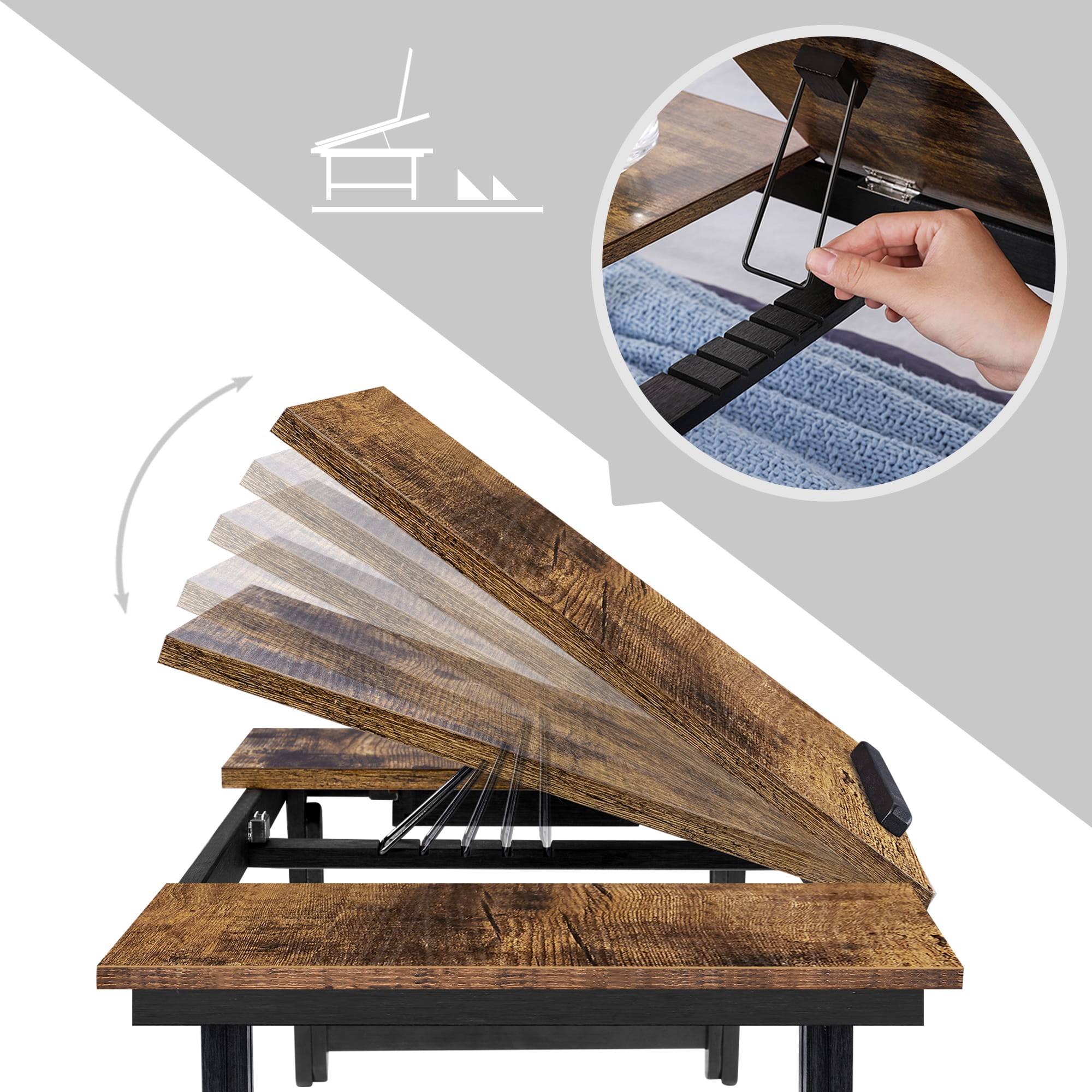 Stôl na notebook - LLD110B01