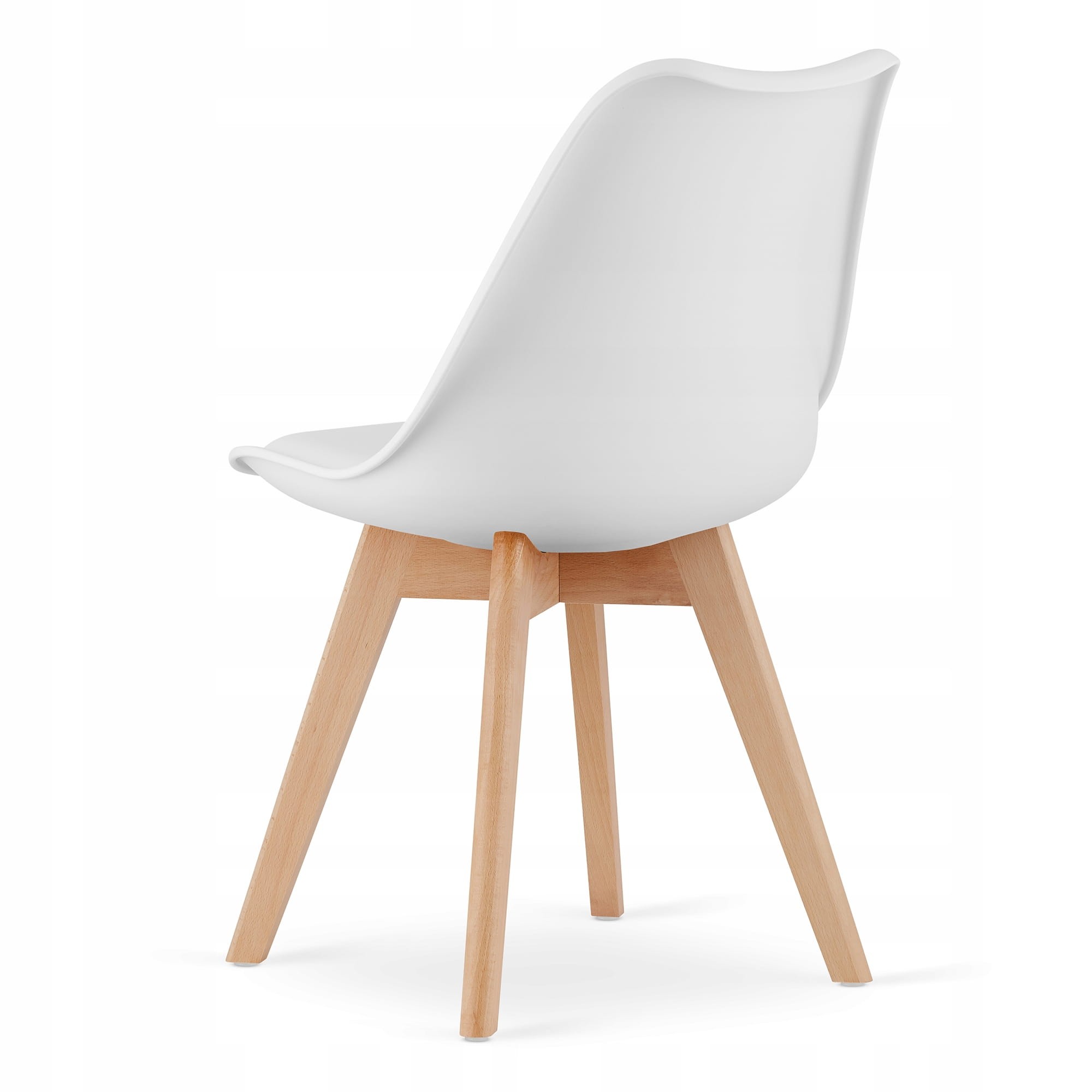 Obdĺžniková stolová súprava ADRIA 120x80cm biela + 4 biele stoličky MARK