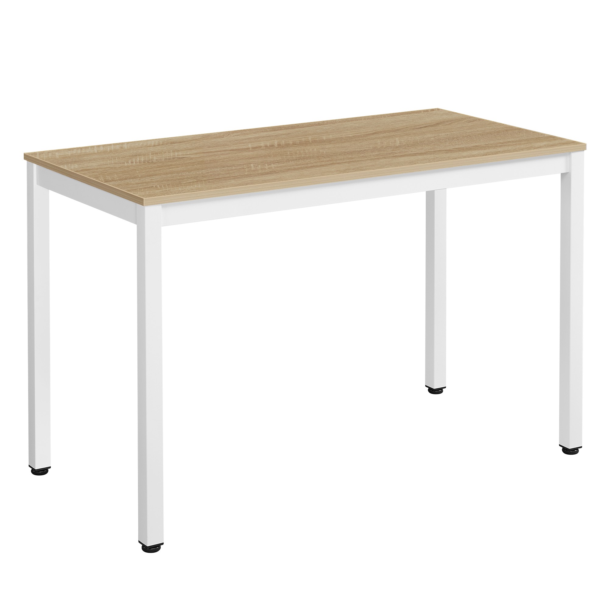 Stôl TESSA 120 cm x 60 cm - dub / biele nohy