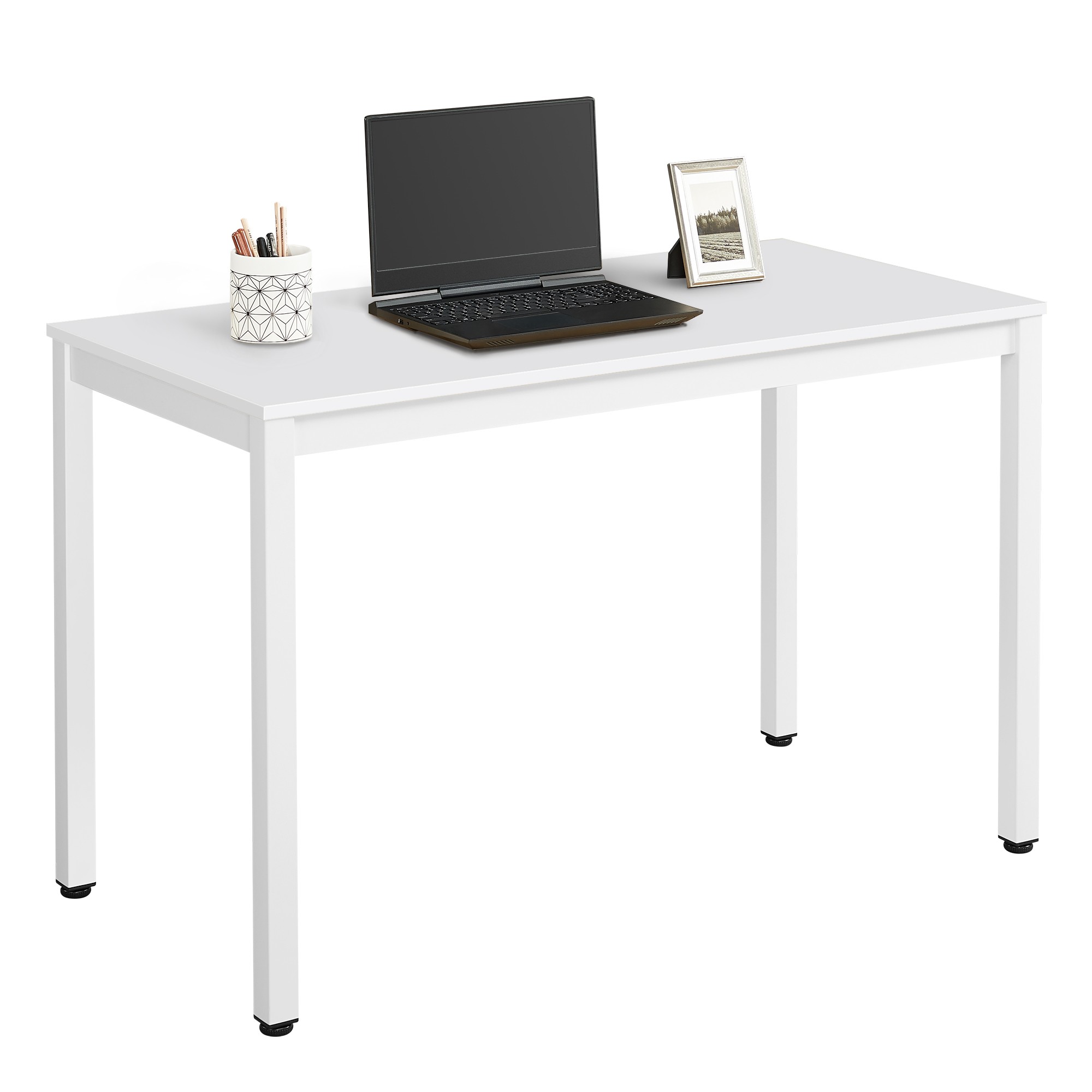 Stôl TESSA 120 cm x 60 cm - biely / biele nohy