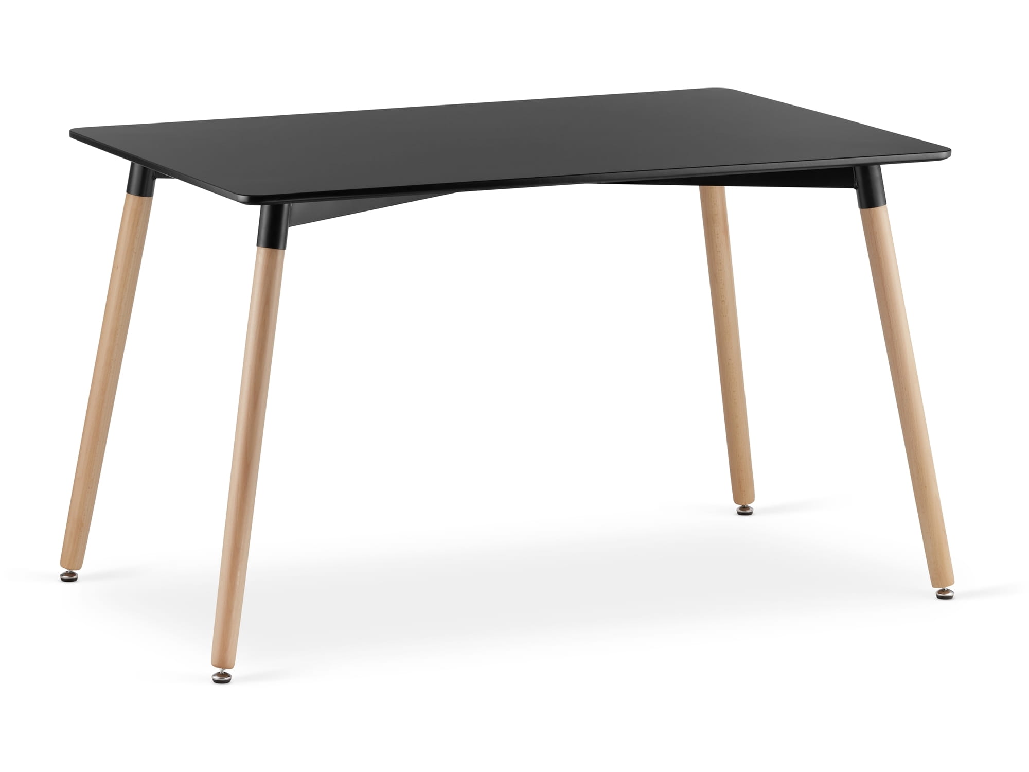 Esstisch ADRIA 120 x 80 cm in Schwarz