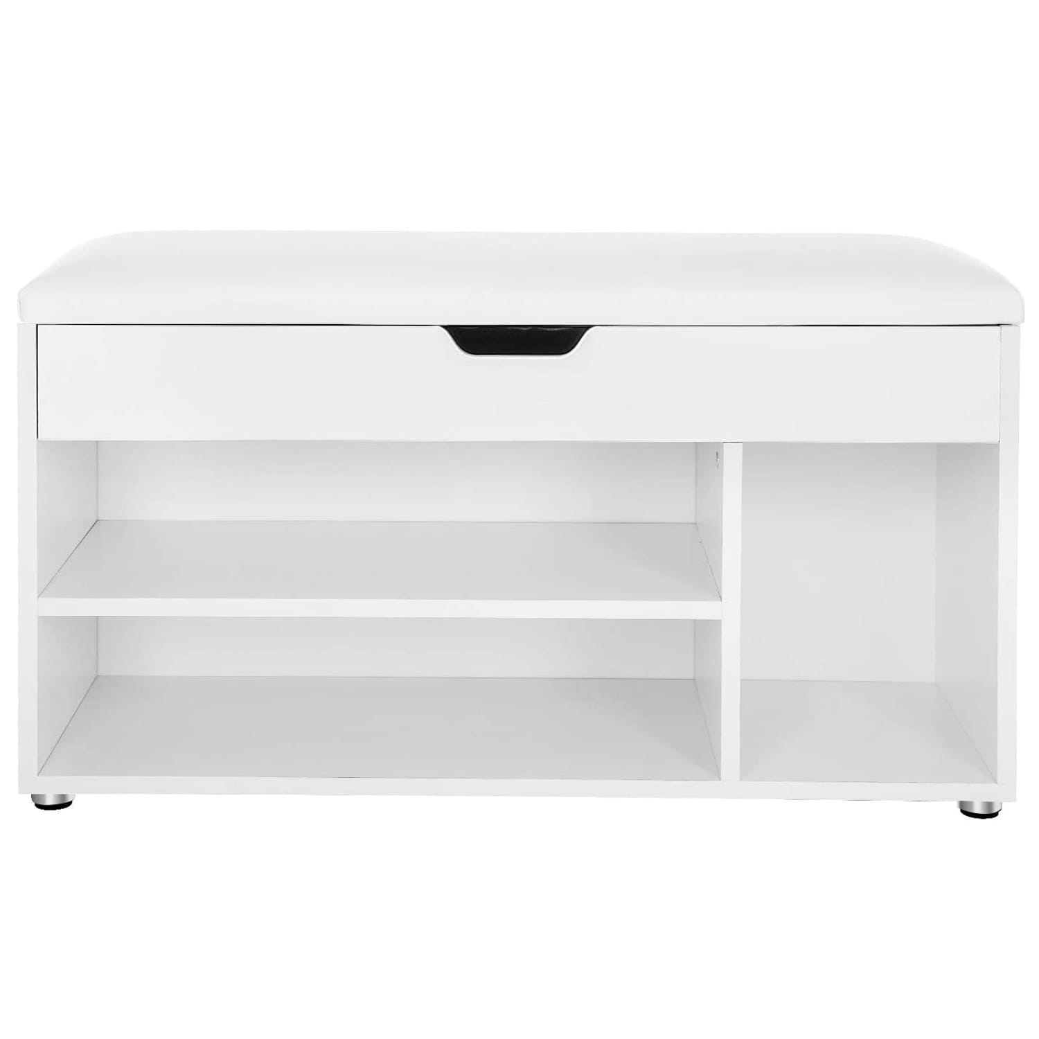 Schuhschrank mit Sitz LHS30W in Weiß
