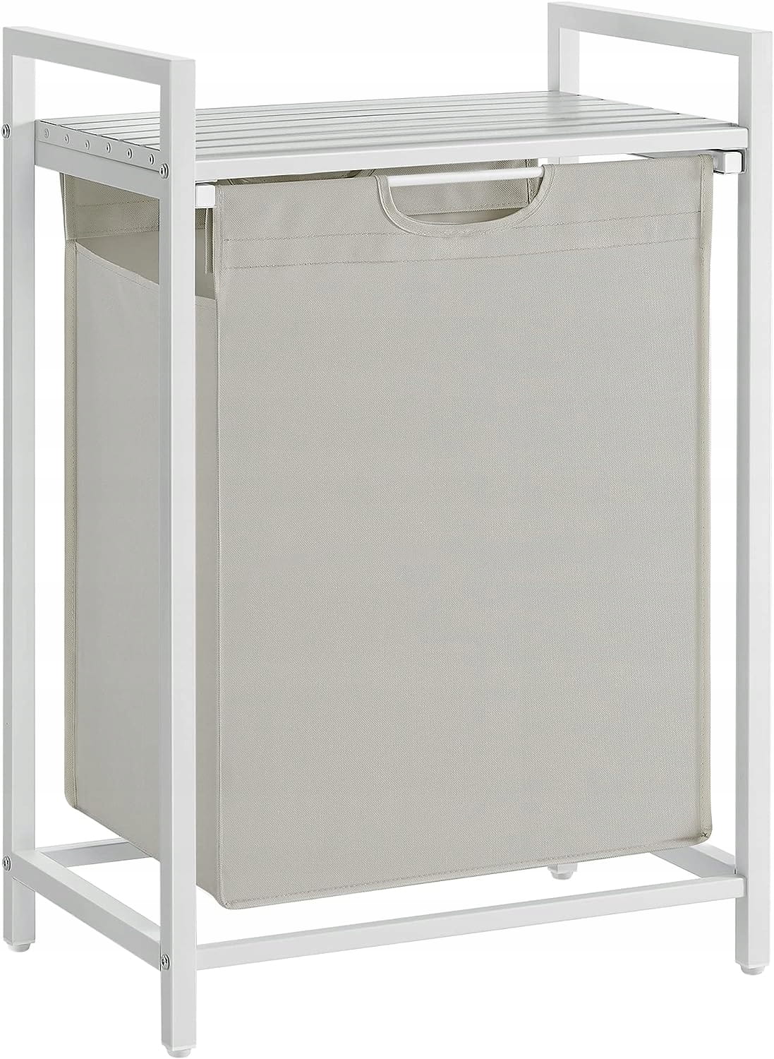 Wäschesammler BLH101W01 weiß 65 l mit MDF-Blatt