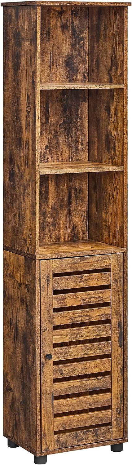 Badhochschrank BBK160X01V1 in rustikalem Braun