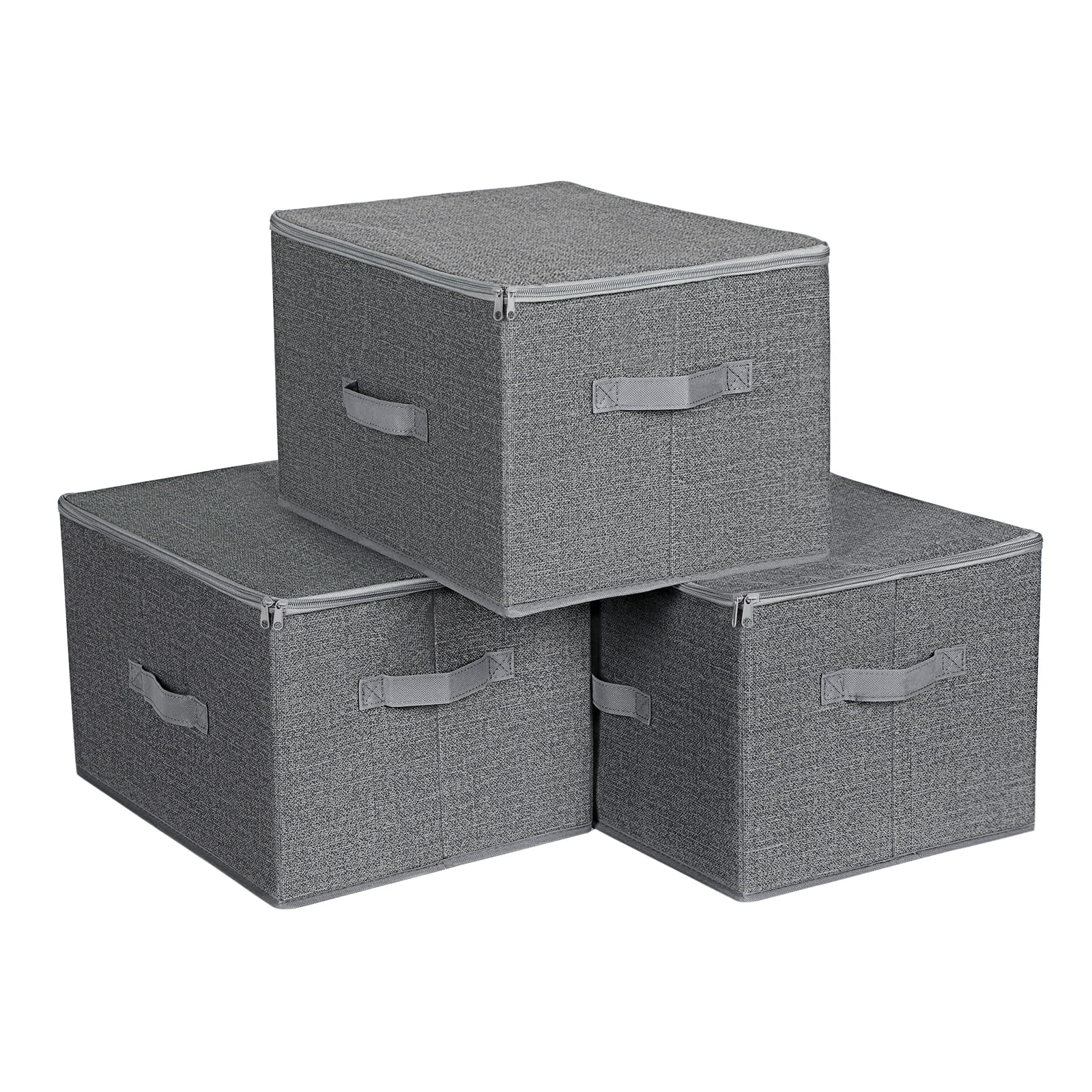 Schrank-Organizer RYZB03G 3er-Set in Grau