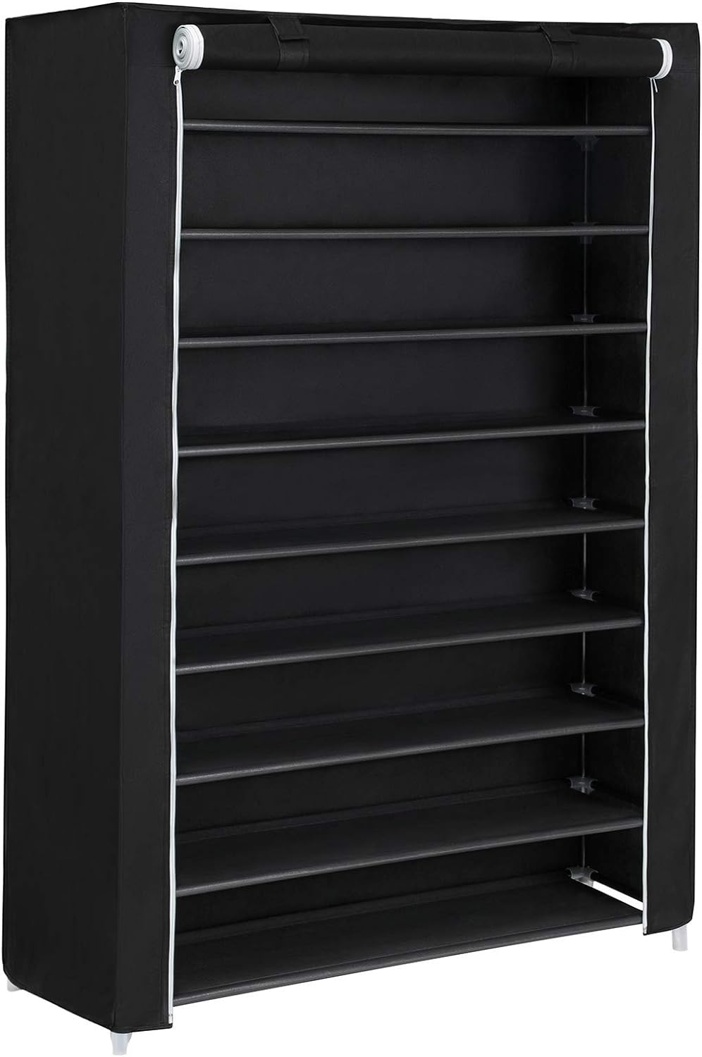 Schuhschrank RXJ00H in Schwarz mit 9 Böden