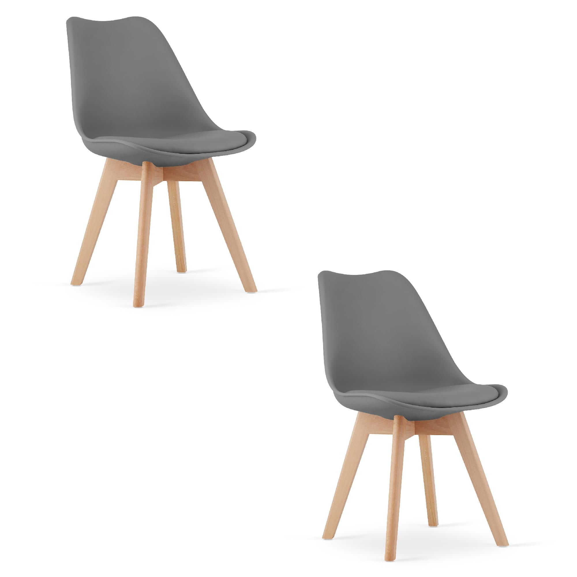 2er-Set Stuhl MARK in Grafit