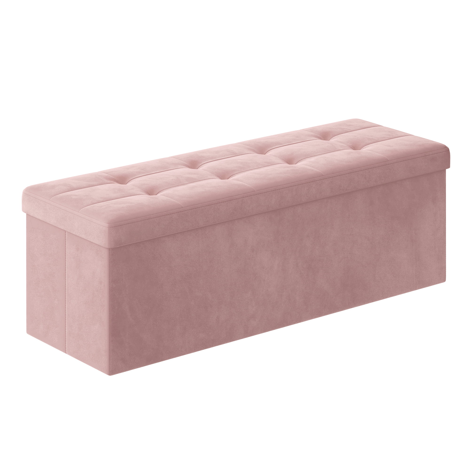 Sitzhocker LSF277R01 in Pastellrosa mit Stauraum