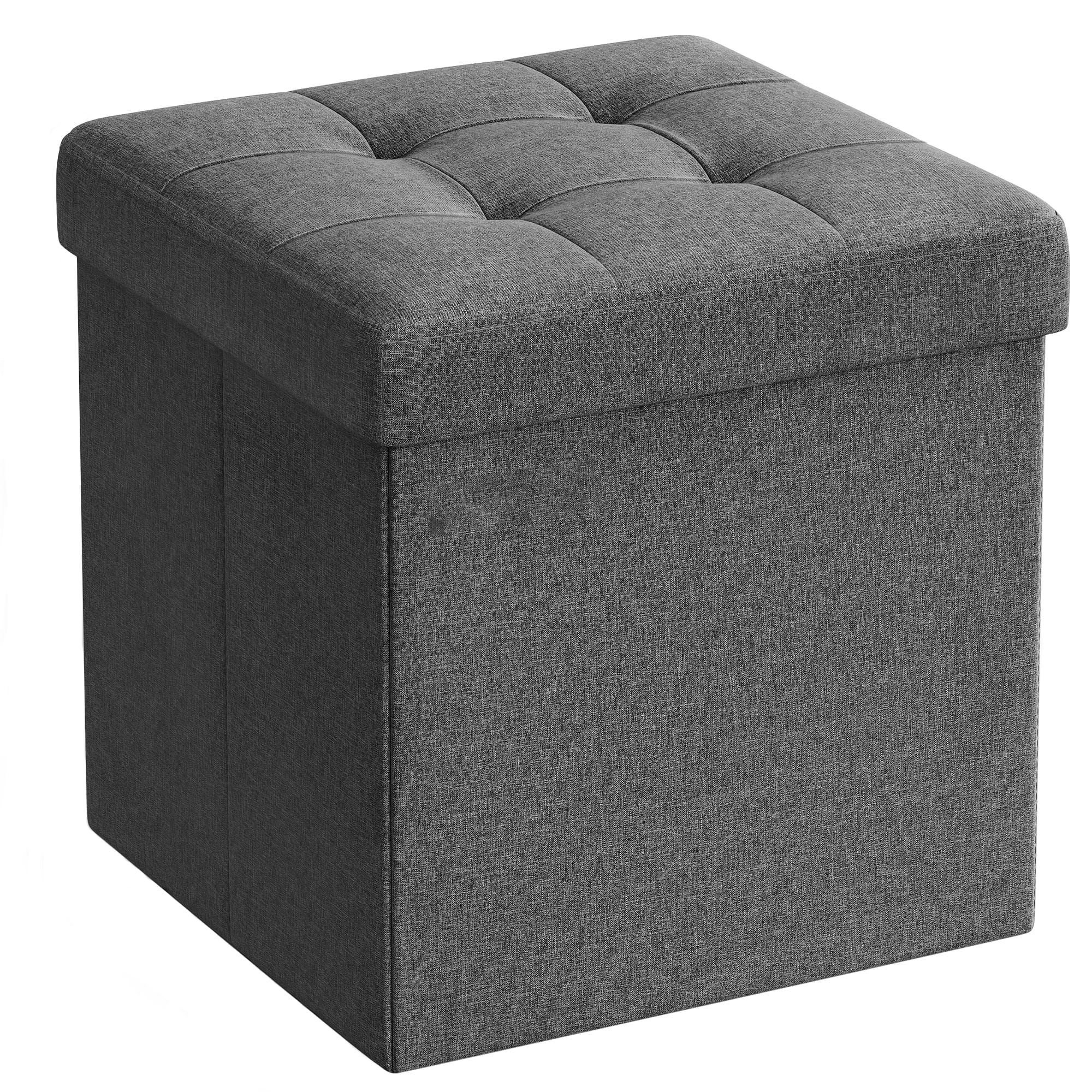 Sitzpouf mit Stauraum LSF028G01 in Dunkelgrau