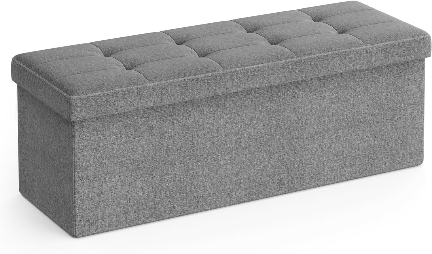 Sitzpouf mit Stauraum LSF77G in Hellgrau