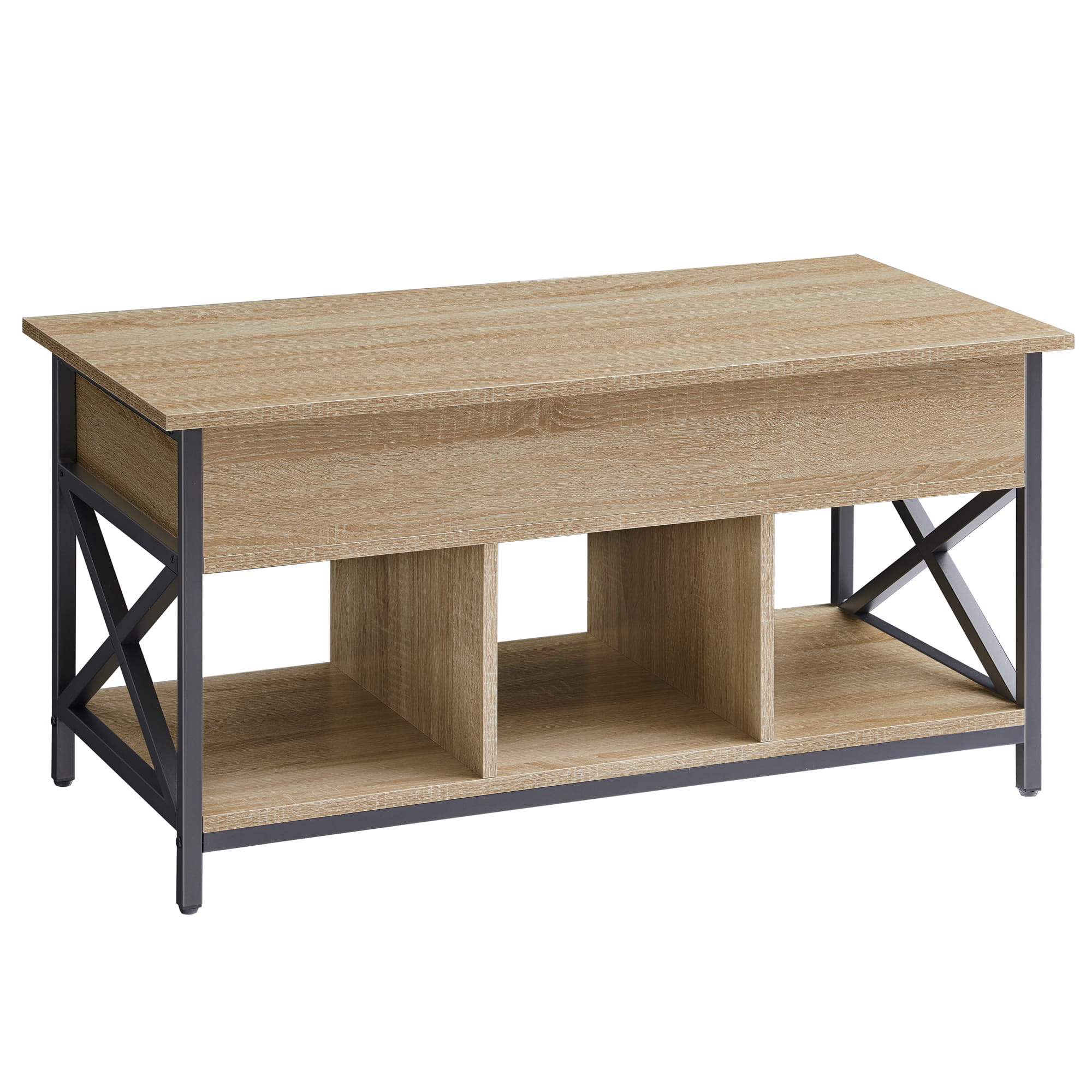 Couchtisch LCT202B11 in Sonoma und Schwarz