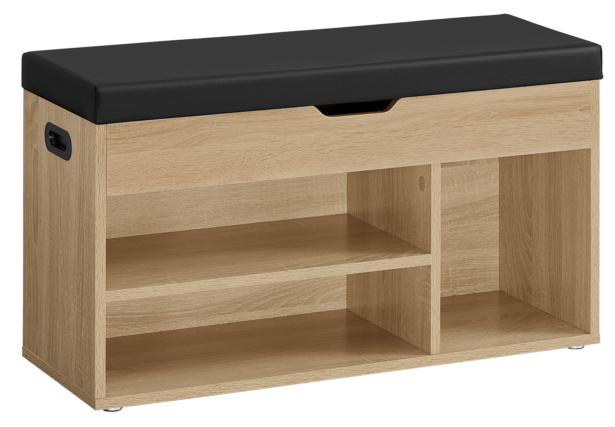 Schuhschrank mit Sitzfläche in Sonoma LHS030B11